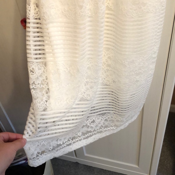 Guess Illusion white halter dress - Picture 6 of 6